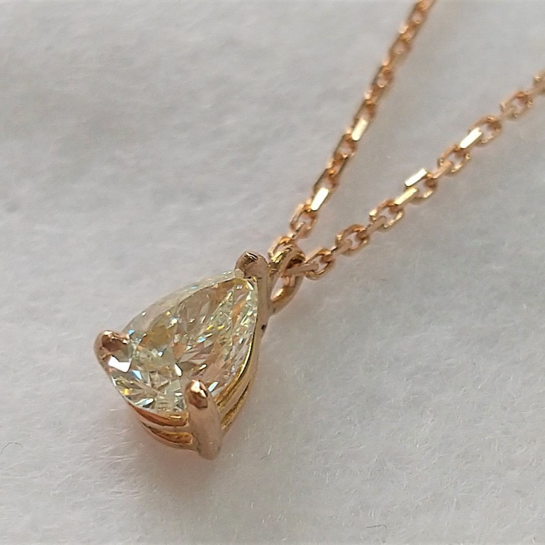 ピンクゴールド製ダイヤモンドネック 　2020年4月21日投稿アーカイブ（旧ブログより）