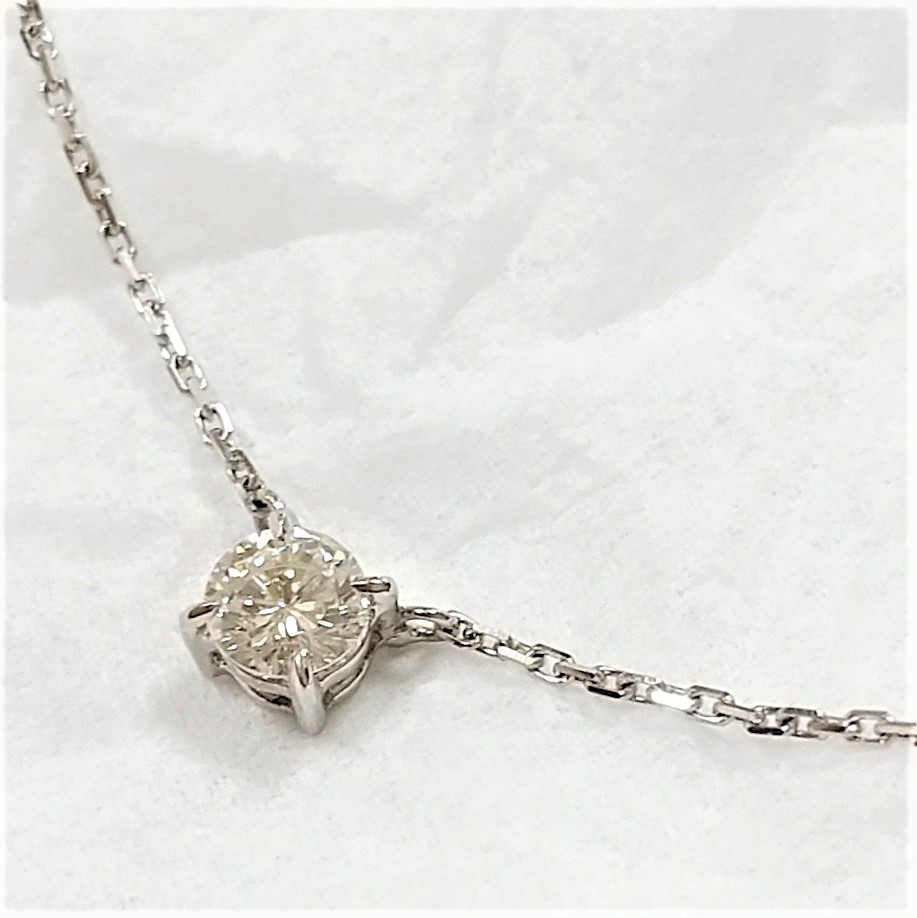 ダイヤモンド4本爪ネックのご依頼 　2020年7月24日投稿アーカイブ（旧ブログより）