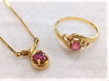 ルビーペンダントのオーダーリフォーム（旧ブログより）