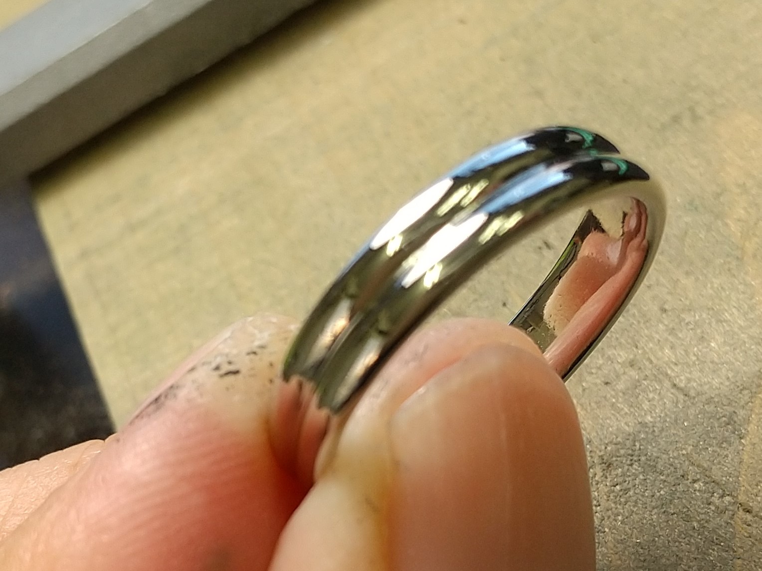 結婚指輪を本気で磨く！(旧ブログより）