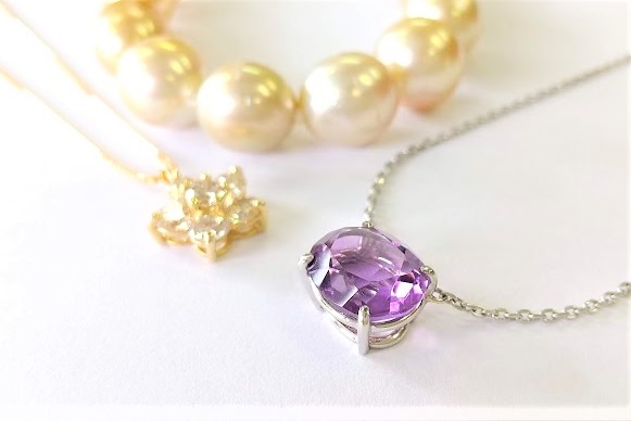 アメシストの指輪をリフォーム(旧ブログより)