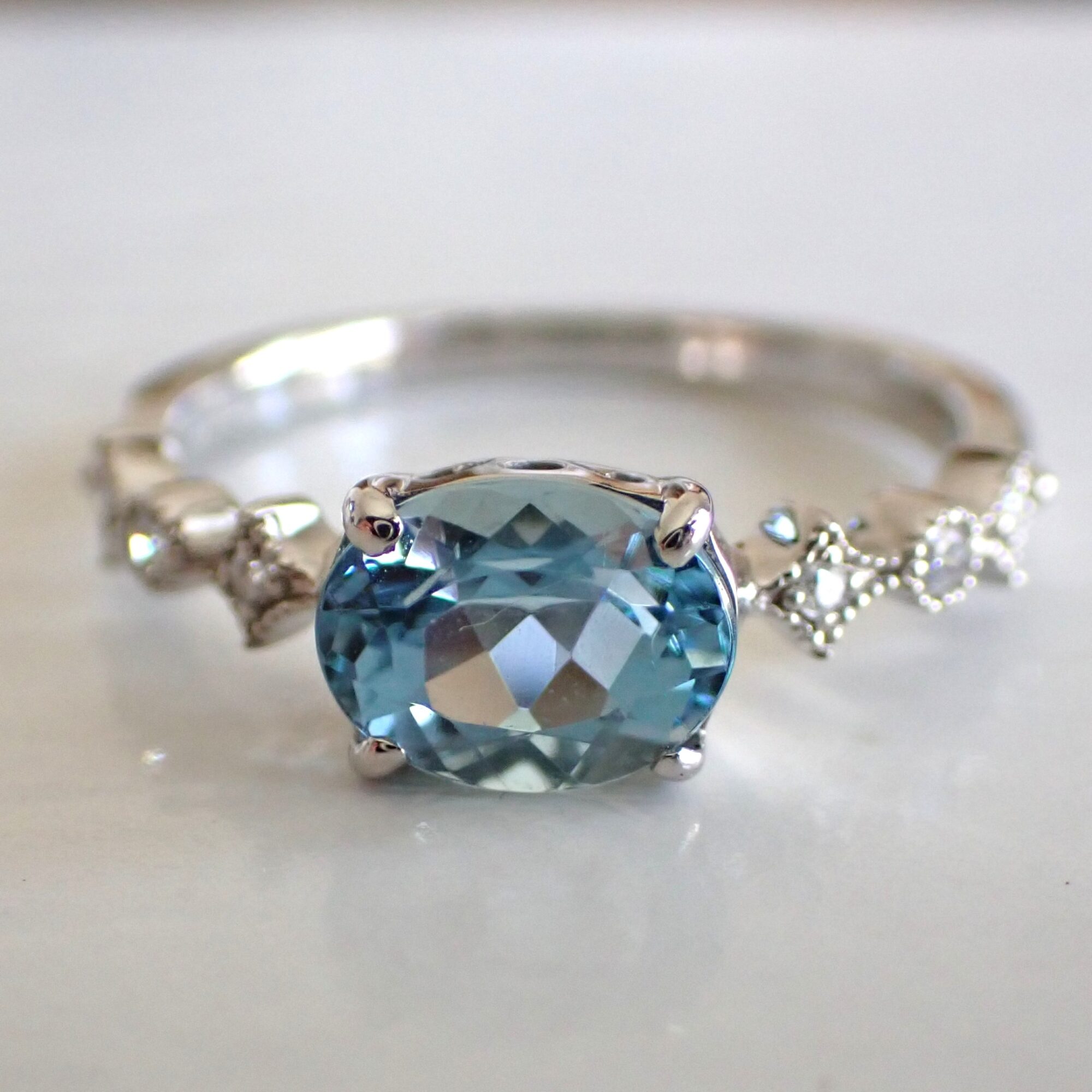 海の妖精の落とし物。アクアマリン。(旧ブログより)