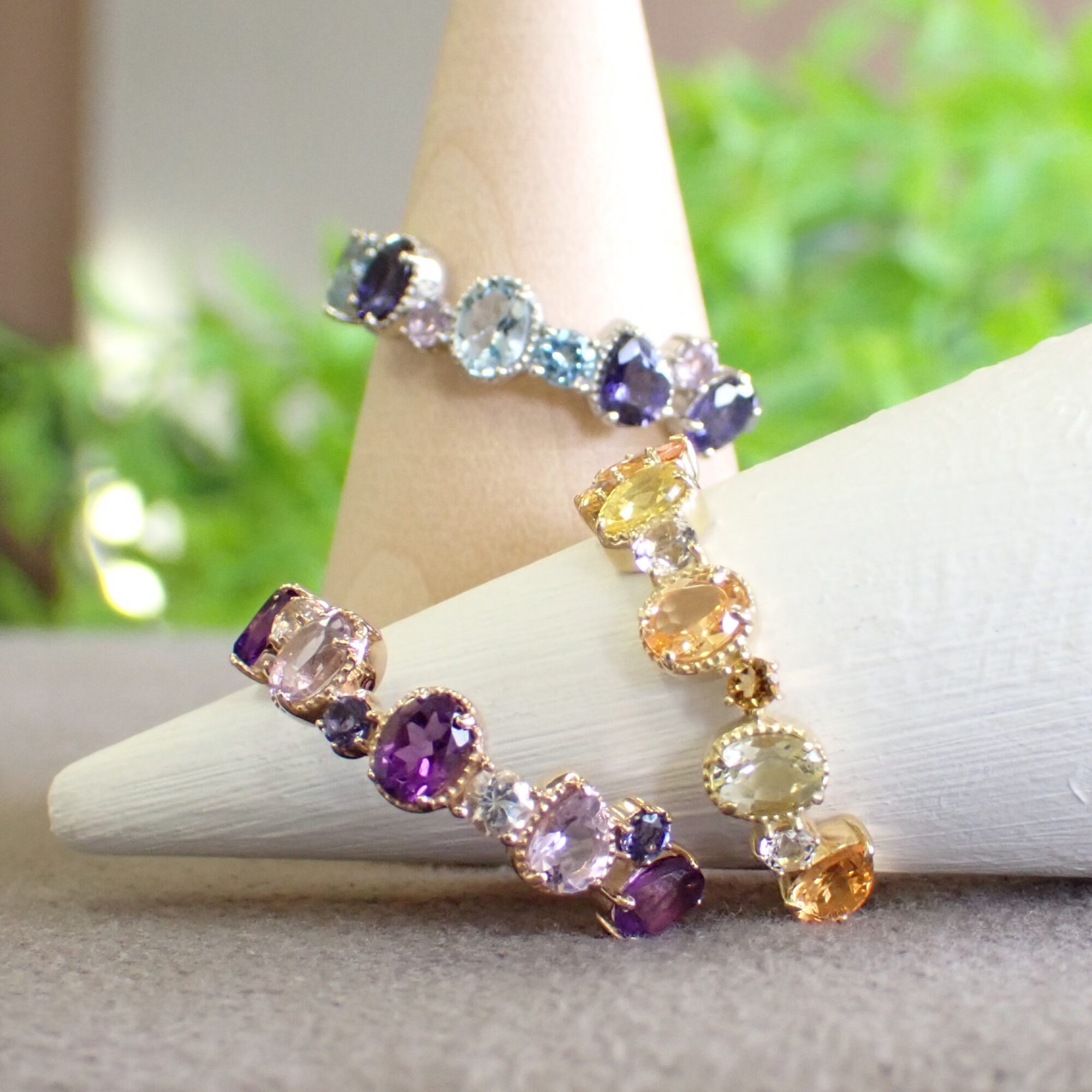 見ているだけで楽しくなる色石マルチリング！！(旧ブログより)