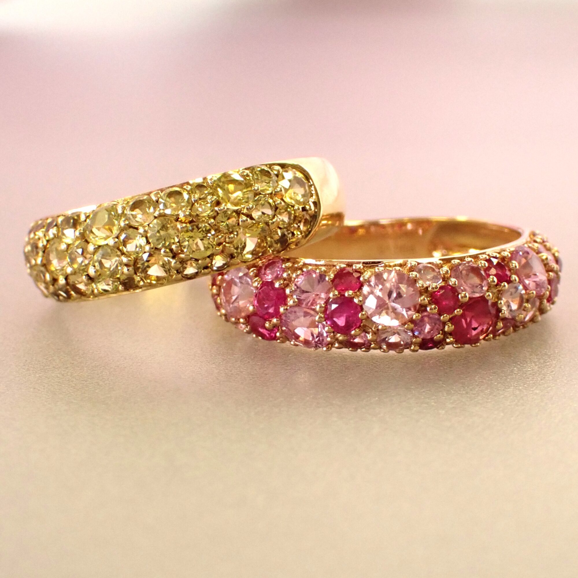 ジュエリーで心に春を〜カラーサファイヤリング〜(旧ブログより)